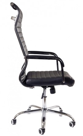 
Кресло офисное TF Селена Хром Tilt эко-кожа Черный
Кресло Техфорвард Нитро - эт. . фото 3