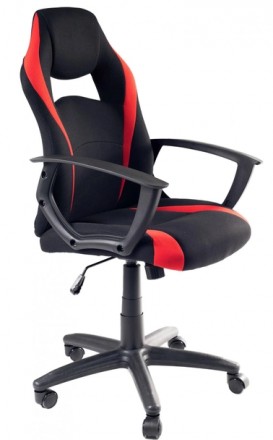 
Кресло геймерское TF Старт Tilt Красное/Черное ткань
Геймерское кресло Техфорва. . фото 2