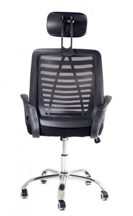 
Кресло офисное TF Майами Хром Tilt сетка черная
Кресло Техфорвард Майами – бюдж. . фото 5