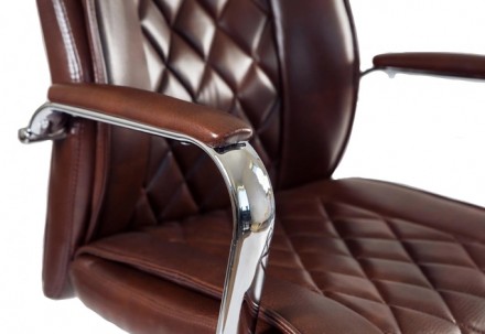 
Кресло руководителя TF Дионис Хром CF эко-кожа коричневая
Кресло Техфорвард Дио. . фото 7
