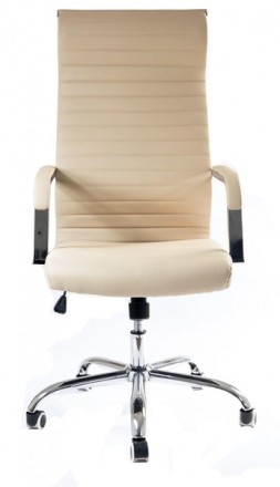 
Кресло офисное TF Селена Хром Tilt эко-кожа Милк
Кресло Техфорвард Барса – бюдж. . фото 3