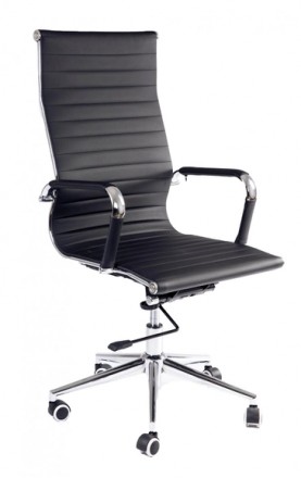 
Кресло офисное Tehforward Слим TF D-Tilt Черное эко-кожа
Кресло Техфорвард Cлим. . фото 2