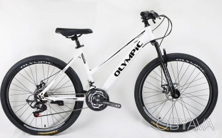 Велосипед горный спортивный «Olympic» 26" дюймов LP-26104 рама 17", 21 скорость
. . фото 1