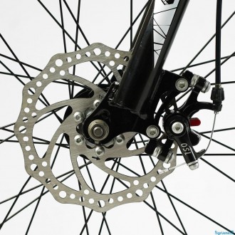 Спортивный велосипед подростковый Corso «Optima» 24" дюйма TM-24326 алюминиевый . . фото 8