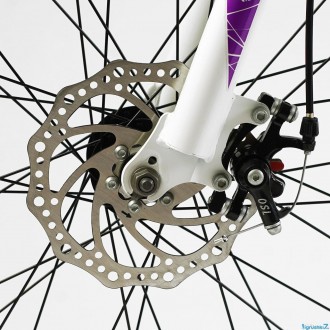 Спортивный велосипед подростковый Corso «Optima» 24" дюйма TM-24501 алюминиевый . . фото 6