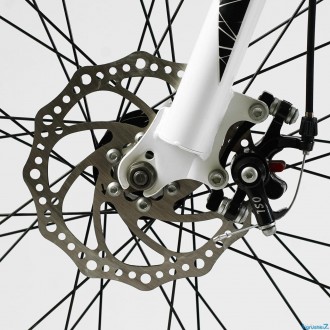 Спортивный велосипед подростковый Corso «Optima» 24" дюйма TM-24100 алюминиевый . . фото 6