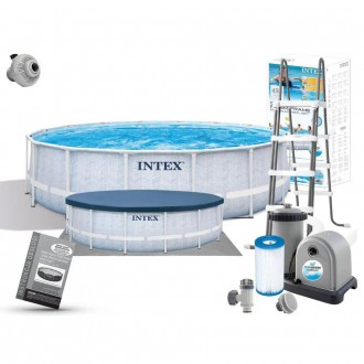 
Каркасный бассейн INTEX 26746 (размер 488-122 см полная комплектация)
 
Комплек. . фото 2