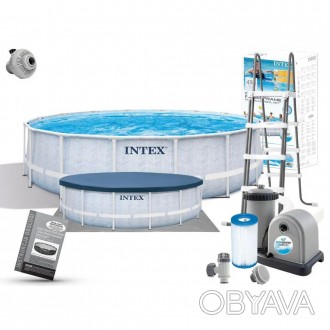
Каркасный бассейн INTEX 26746 (размер 488-122 см полная комплектация)
 
Комплек. . фото 1