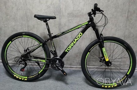 Велосипед спортивный Shimano «TORNADO» TR-27257 колеса 27,5 дюймов, рама 15.5"
 . . фото 1