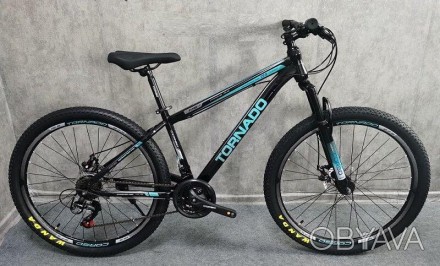 Велосипед спортивный Shimano «TORNADO» TR-27117 колеса 27,5 дюймов, рама 15.5"
 . . фото 1