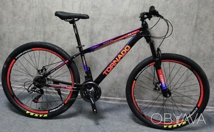 Велосипед спортивный Shimano «TORNADO» TR-27029 колеса 27,5 дюймов, рама 15.5"
 . . фото 1
