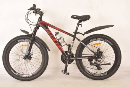 Велосипед горный спортивный подростковый S700 Mercury OVERLORD 24 дюймов АЛЮМИНИ. . фото 2