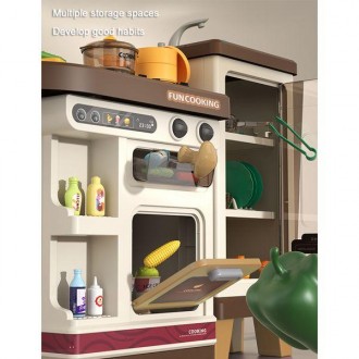 Кухня детская интерактивная 888А , высокая 100 см, пар, вода
 
Детская игровая к. . фото 6