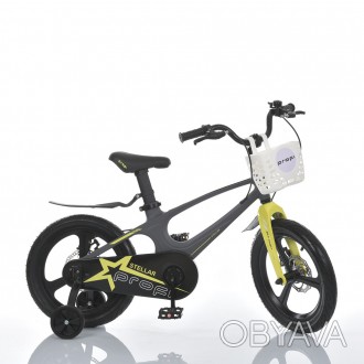 Велосипед детский двухколёсный 16 дюймов МАГНИЕВЫЙ с дисковыми тормозами Profi S. . фото 1