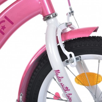 Двухколесный детский велосипед для девочки 14 дюймов PROFI MB 14051
 
Велосипед . . фото 8