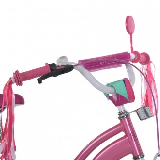 Двухколесный детский велосипед для девочки 14 дюймов PROFI MB 14051
 
Велосипед . . фото 6