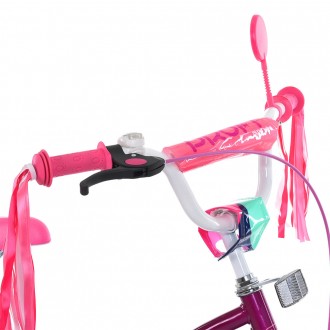 Двухколесный детский велосипед для девочки 14 дюймов PROFI MB 14052-1
 
Велосипе. . фото 5
