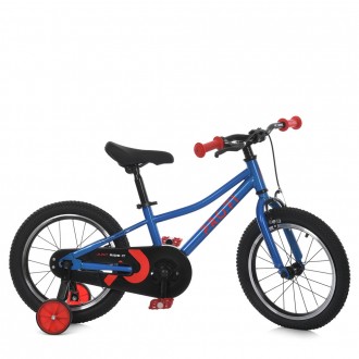 Велосипед детский двухколёсный для мальчика 16 дюймов Profi MB 1607-2
 
Характер. . фото 2