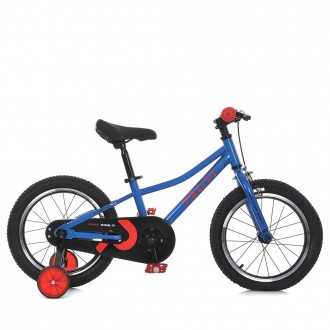 Велосипед детский двухколёсный для мальчика 16 дюймов Profi MB 1607-2
 
Характер. . фото 5
