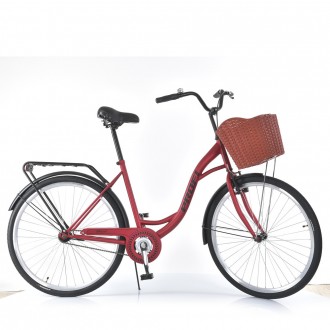 Велосипед женский городской прогулочный 28 дюймов
Основные характеристики:
Разме. . фото 2