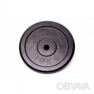 Диск домашній гумовий чорний Fitnessport RCP10-10 кг
Диск домашній гумовий чорни. . фото 1
