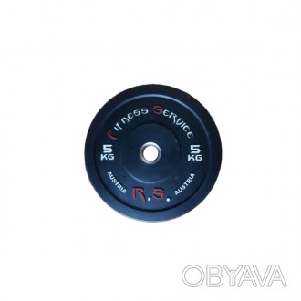 Бамперний диск для кросфіту Fitness Service RCP23-5 кг
Бамперні диски Fitness Se. . фото 1