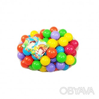 Кольорові, барвисті і веселі кульки 17101 для сухих басейнів, розроблені з супер. . фото 1
