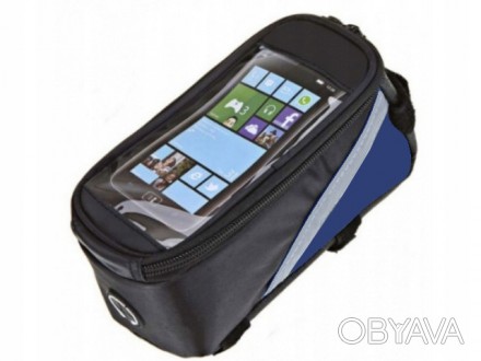 
Велосипедна сумка на кермо Sunlight чорна з синім Опис товару: Компактна сумка,. . фото 1