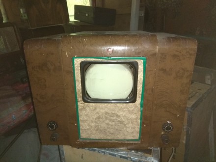 Раритетный телевизор КВН49. Линза в комплекте.Состояние - на  фото. . фото 2