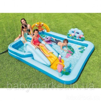 Ігровий центр басейн Intex 57161 Дівчата та хлопчики обожнюють літні ігри на вод. . фото 4