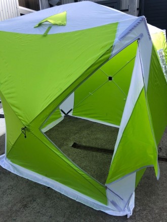 
Палатка у формі куба зимова Lanyu 1939 (180x180x195см). Колір зелений
Ця міцний. . фото 3