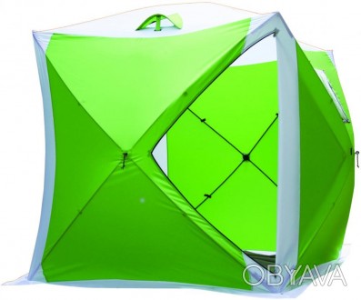 
Палатка рибалки зимова куб Lanyu 1940 (220x220x235см). Колір зелений
Ця міцний . . фото 1