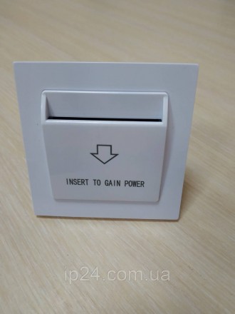 Принципи роботи енергоощадної кишені для готелів SEVEN LOCK P-7751 white:
 Енерг. . фото 5