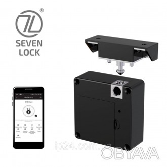 
Особливості прихованого меблевого RFID замка SEVEN LOCK SL-7733B Bluetooth:
При. . фото 1