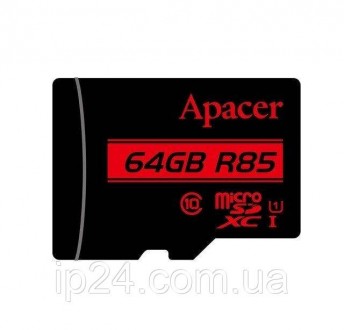 Карту пам'яті microSDXC Apacer 64 GB class 10 можна використовувати для мобільни. . фото 5
