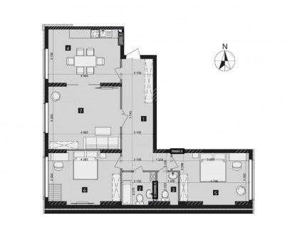 Продаж просторої 3-кімнатної квартири 102 м2 в заселеному будинку ЖК LIKO-GRAD P. . фото 5