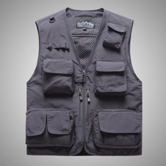 Жилет JP для охоты, рыбалки, туристов 2XL серый 02121. Харьков. фото 1 Жилет JP для охоты, рыбалки, туристов 2XL серый 02121. Харьков. фото 1