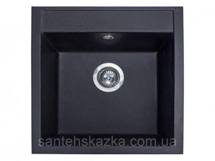 Кухонна мийка BODRUM 510 black Miraggio. Одеса. фото 1