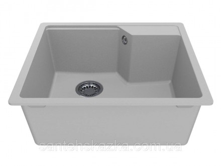 Кухонна мийка LISA white на 80% складається з кварцевого піску та на 20% з поліе. . фото 4