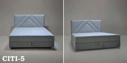Нове двоспальне ліжко Сіті з вбудованим матрацом, від 10500 грн. (за ширину 1,2 . . фото 6