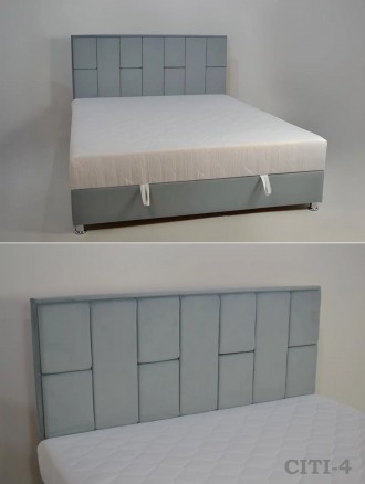 Нове двоспальне ліжко Сіті з вбудованим матрацом, від 10500 грн. (за ширину 1,2 . . фото 4