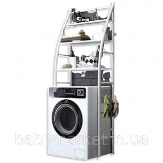 
	Полиця-стелаж над пральною машиною R30889 допоможе ефективно використовувати к. . фото 3