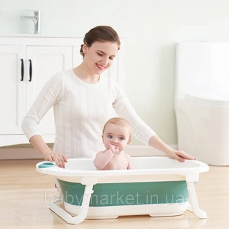 
	Дитяча складна ванна сподобається всім батькам та малюкам у щоденних процедура. . фото 3
