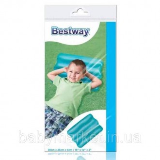 
	Надувна подушка Bestway 52127 забезпечує зручність та комфорт. Призначена для . . фото 5