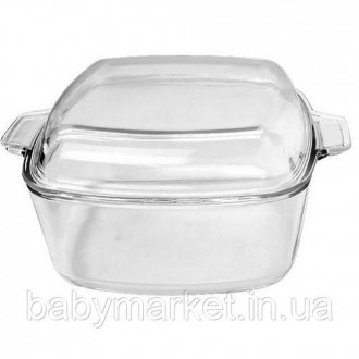 
	Скляна жароміцна форма для запікання з кришкою – ідеальний вибір для вашої кух. . фото 4