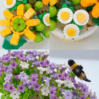3D конструктор набор строительных блоков LOZ вечный цветок пластиковый
Приглашае. . фото 4