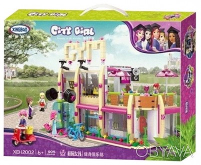 Конструктор City Girl Gym – мрія будь-якої дівчинки. Повноцінний спортивний комп. . фото 1