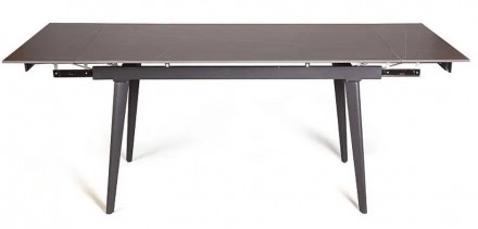 
Огляд керамічного столу Hugo Lofty Black Стіл Hugo - обідній стіл середнього ро. . фото 10