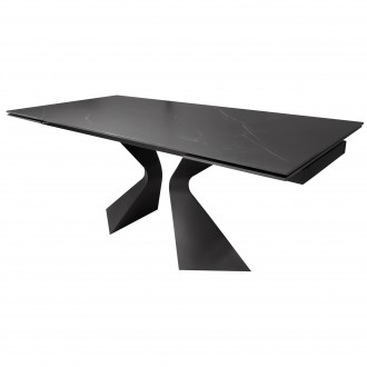 
Стіл розкладний Duna Black Marble кераміка 180-260 см Елегантний стіл з оригіна. . фото 2