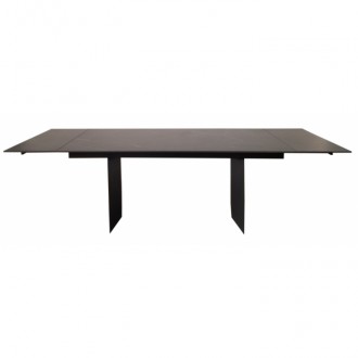 
Стіл розкладний Real Black Marble кераміка 180-260 см Масивний стіл Real Black . . фото 3